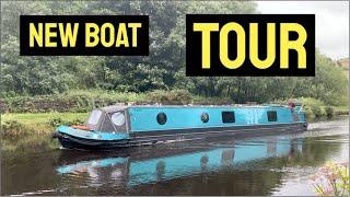32. BRAND NEW NARROWBOAT HOME Take a LOOK INSIDE Our Tiny FLOATING Home.