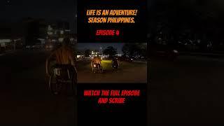 Life is an adventure!Philippines Angeles, Cebu Island, Manila. Two wheelchair travel.
