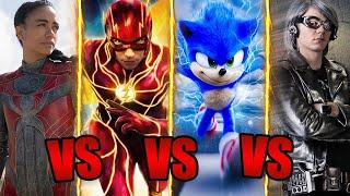 Flash VS Quicksilver VS Sonic VS Makkari | Who Would Win?