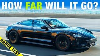 2025 Porsche Taycan Highway Range Test | Refreshed & Ready to Road Trip