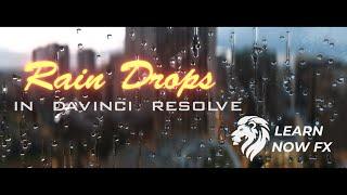 How to make Advanced Rain FX in Davinci Resolve Fusion