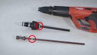 Hilti DX 460 Change from a Single to Insulation Fastener Guide - a Hilti how-to-video