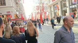 Istiklal Street || Istiklal Mall || Taksim Square #istiklalmarşı #turkeye #shopping #good #vibes