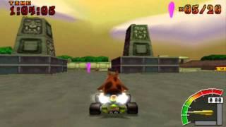 Crash Team Racing Adventure Mode 101% 12 Rampage Ruins