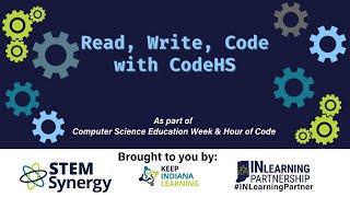 Read, Write, Code with CodeHS