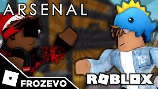 TonyTheDev vs Frozevo | Arsenal 1v1 (Roblox Arsenal - Unedited Version)