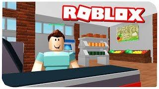 24 ЧАСА В СУПЕРМАРКЕТЕ РОБЛОКС !!! | ROBLOX ПО РУССКИ | | Роблоксер Альберт