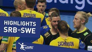 Highlights | Serbia vs Sweden | Men's EHF EURO 2018