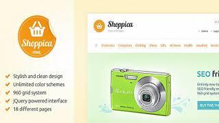 Shoppica - Premium HTML E-commerce Theme | Themeforest Website Templates and Themes