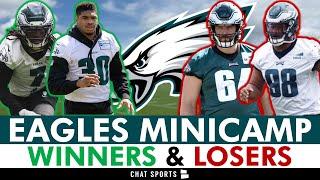 Philadelphia Eagles Minicamp Winners & Losers Ft. Jihaad Campbell, Kelee Ringo, Hurts, Jalen Carter