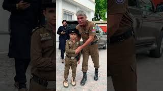 Dsp Mukarram meet Dsp Mujahid #army #police #funny #comedy #music #cutebaby #comedian #comedystars