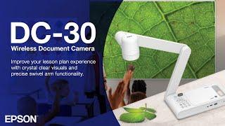 Epson DC-30 Document Camera | Deliver Captivating Lessons