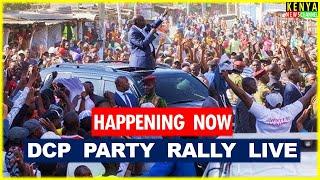 LIVE - Rigathi Gachagua DCP Party Rally in Meru