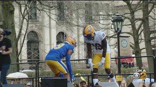 'This Is The Look': Pitt Panthers Unveil New Royal Blue And Yellow Look