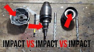 Impact Driver VS Impact Wrench VS Impact Drill VS Rotary Hammer Drill | How Does Each One Impact???