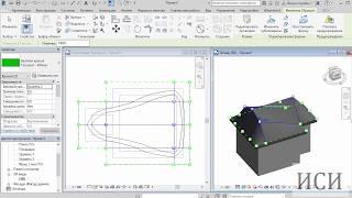 Revit крыша плоская