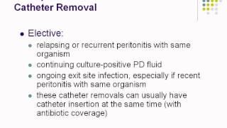 Infectious Complications of Peritoneal Dialysis: Peritonitis by Joanne M. Bargman, MD