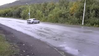 drift subaru legacy B4 sti RA 2way. KAMCHATKA