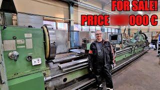 Our HUGE Russian CNC Lathe | 8 Meters / 26 Feet!