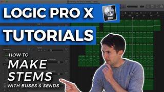 How to Make Stems in Logic Pro X