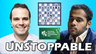 Unstoppable Storm | Fidel Corrales vs Arjun Erigaisi | World Rapid Championship 2024