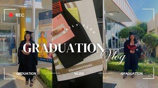 GRADUATION VLOG: GRWM & Attend My Graduation @Vaal University Of Technology | ‍