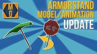 Minecraft - Armorstand Modeler/Animator update: Rotations!