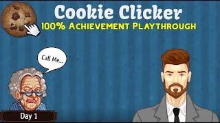 Cookie Clicker was remade for Steam! | Cookie Clicker 100% Achievement Playthrough - Day 1