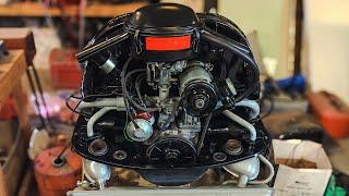 VW 1600 Single Port Running on Engine Stand