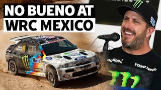 Ken Block at WRC Mexico: Roll *or* Mechanical Failure?? Find Out!