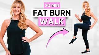 BURN FAT In 20 Minutes With This FAT BURNING Walking Workout!