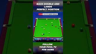 Ceaser Chandiga epic double and lands perfect  #cuesports #sport #chinese8ball #billiards
