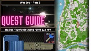 Wet Job Part 5 Peacekeeper Quest Guide How To do it ! room 328 / Utility key 2023