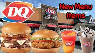 Dairy Queen New Menu Review Featuring Backyard Bacon Ranch (Hidden Valley Ranch) Stackburger