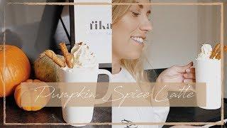 STARBUCKS PUMPKIN SPICE LATTE RECIPE | Freya Farrington