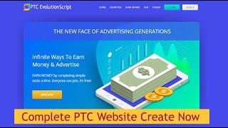 Complete PTC Website Buy Online With Addon And Template : How To Make Your Complete PTC Website.