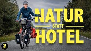 NATURE instead of HOTELS! Why we live in NORWAYS nature! A Cycle touring trip to Northcape EP4