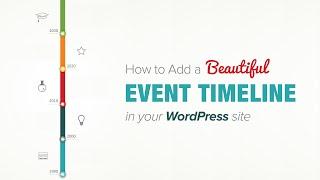 How to Add Beautiful Event Timeline in WordPress