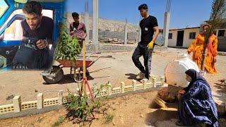 Before University:Hasan Confirms Amir's Release and Milad & Qadir Build a Fireplace and Brick Garden