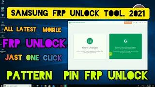 all samsung frp lock in 1 click 2021 | samsung frp unlock tool jast one click