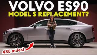 FIRST LOOK: New Volvo ES90. Goodbye range anxiety!