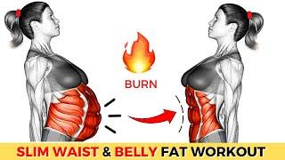 Best FLAT STOMACH Exercises To Reduce Weight Quickly | 30 Minute Hanging Belly Fat STANDING Workout