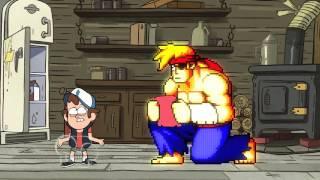 Gravity Falls: Paul Robertson pixel art animation, part 1