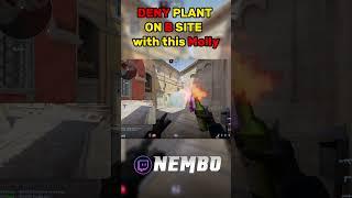 INFERNO Deny plant on B site with this insane molly #cs2 #inferno #deny #plant