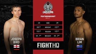 Eternal MMA 93: Joseph Bird VS Brian Lim | FULL FIGHT