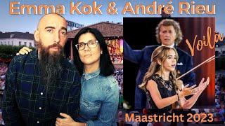 Emma Kok & André Rieu - Voilà (REACTION) with my wife