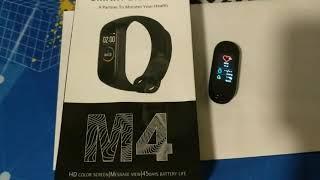 Fake "M4 Smart Digital Watch Bracelet" from AliExpress