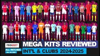 Ultimate Pes 2017 football game mega kits pack in 2024 updates