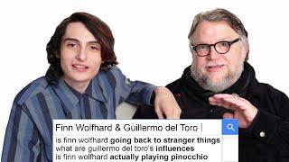 Finn Wolfhard & Guillermo del Toro Answer the Web's Most Searched Questions | WIRED