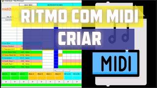 DA PRA TRANSFORMAR MIDI EM RITMO PARTE 2 COM MIDI2STYLE